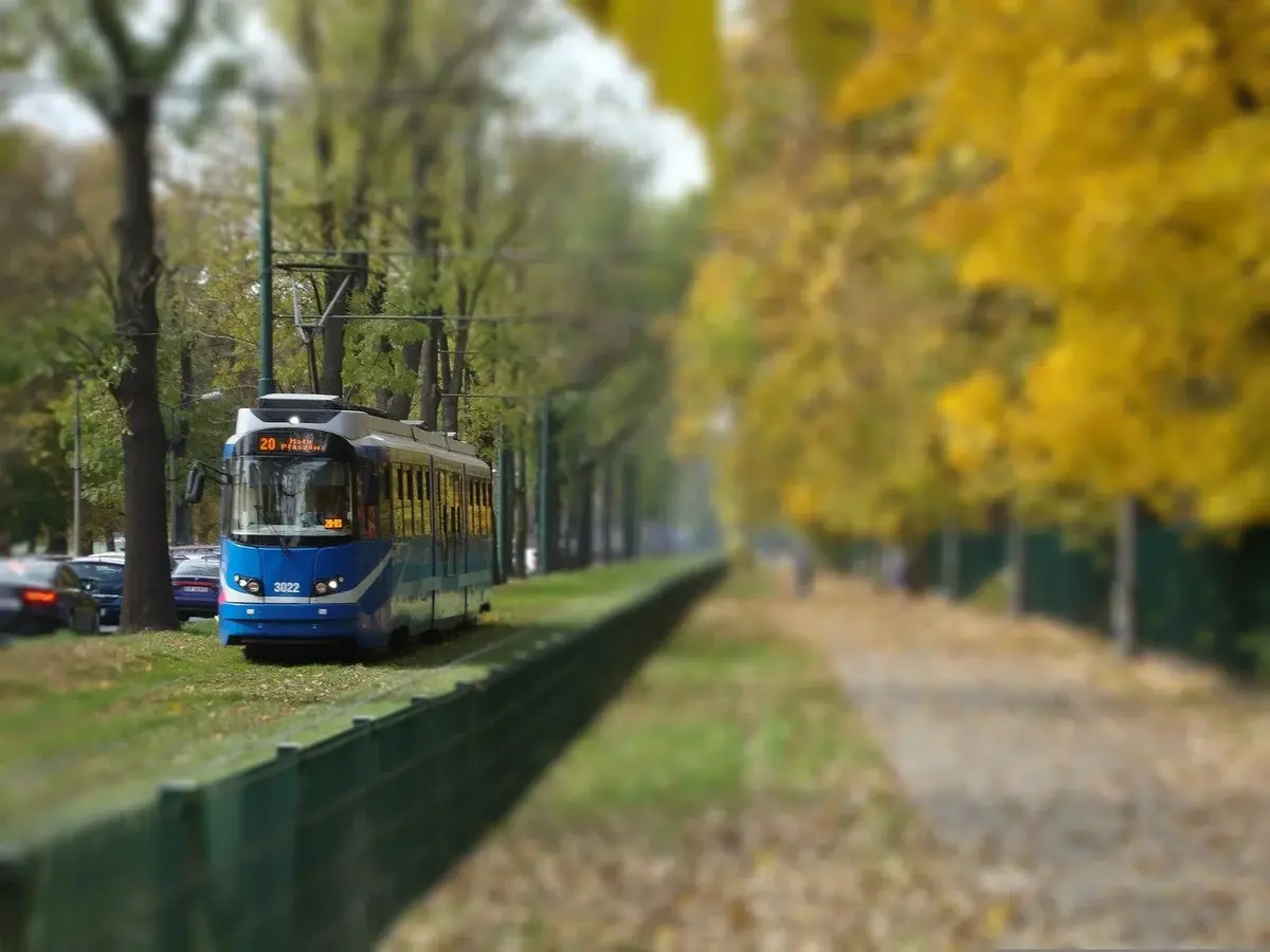 Krakowski tramwaj linii 20 