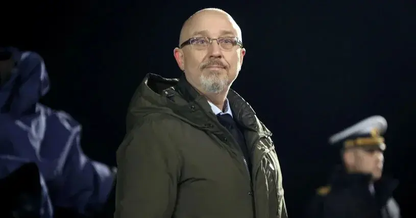 Minister obrony Ukrainy Ołeksij Reznikow 