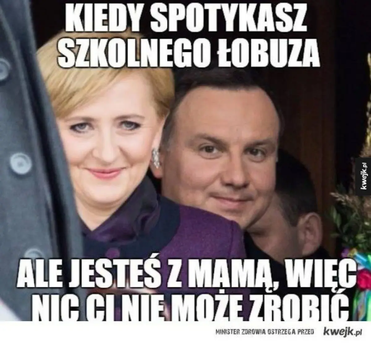 Andrzej Duda mem Agata Duda