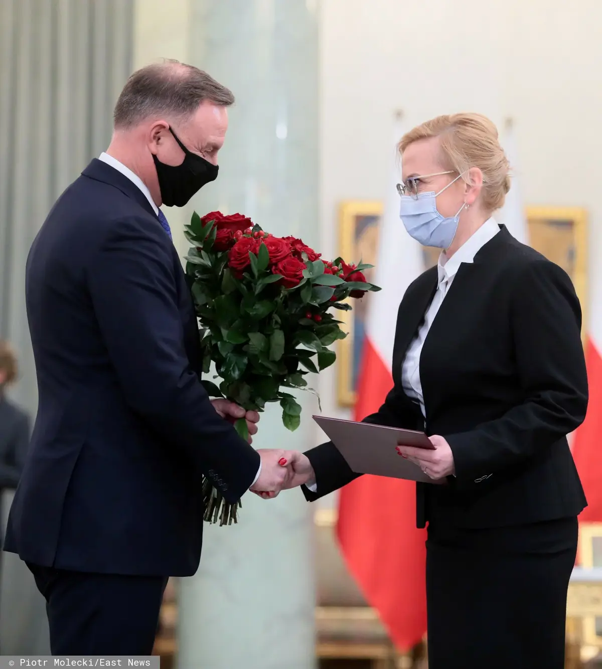 Anna Moskwa i Andrzej Duda na rekonstrukcji rządu