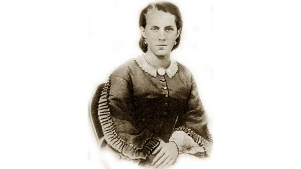 Anna Snitkina, czarno-białe zdjęcie żony Dostojewskiego