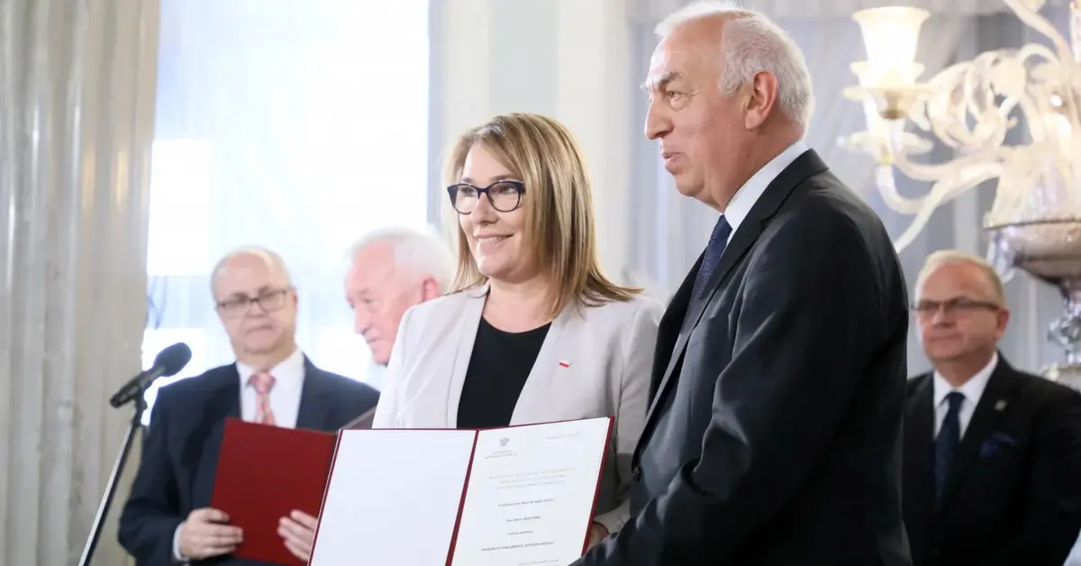 Wręczenie zaświadczeń o wyborze na europosła