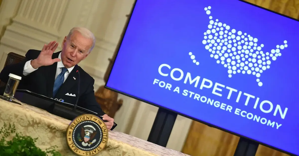 Biden na konferencji