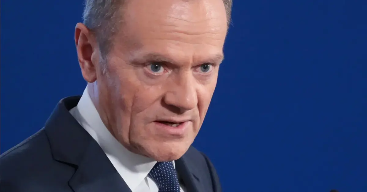 Donald Tusk na konferencji prasowej