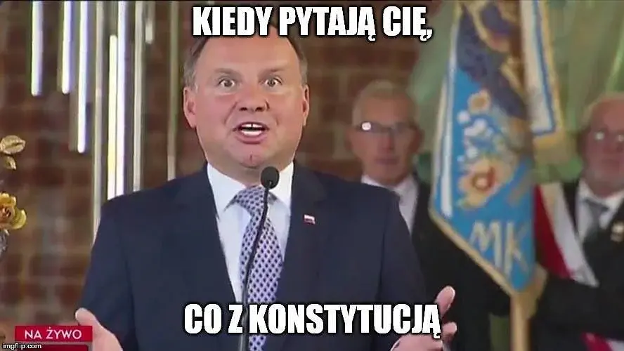 mem z Andrzejem Dudą