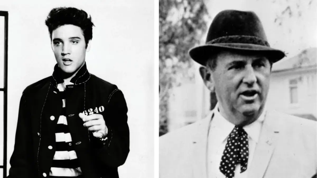 Elvis Presley "Jailhouse Rock"; menadżer Tom Parker