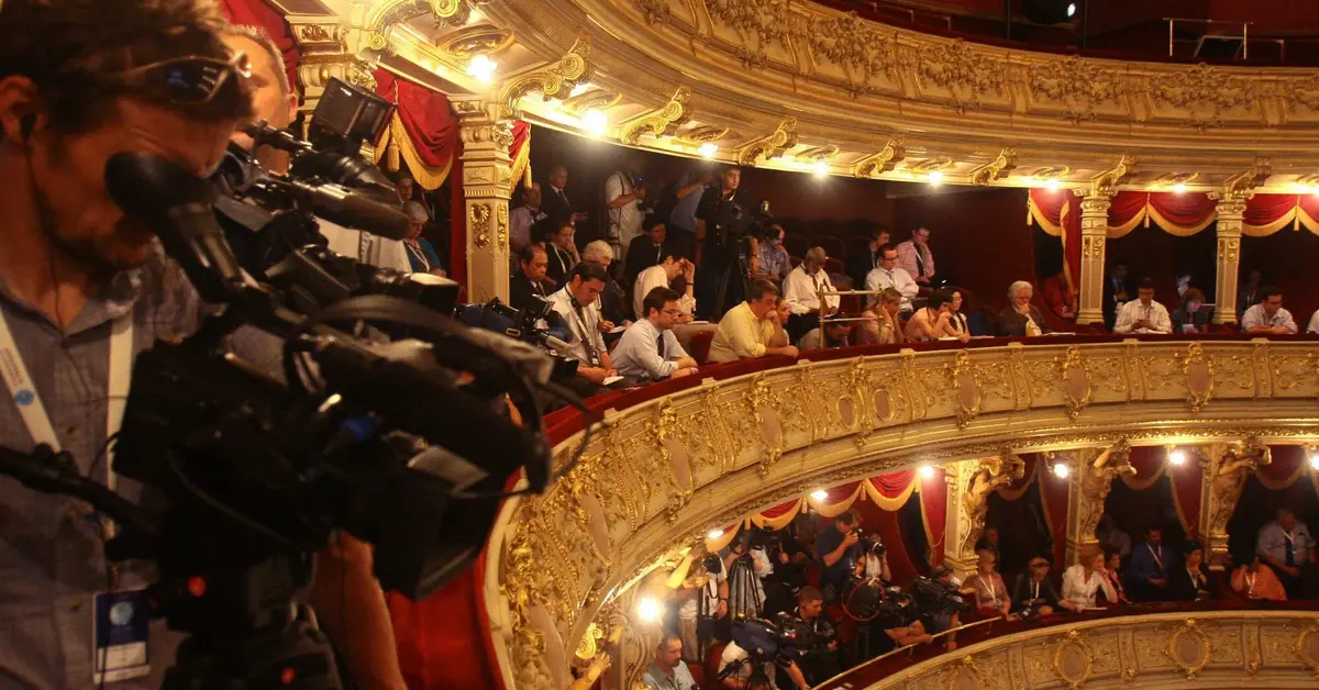 Publiczność w Teatrze im. Słowackiego.