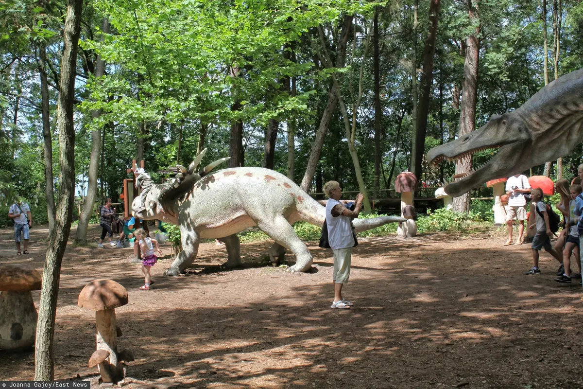 Park dinozaurów w Łebie