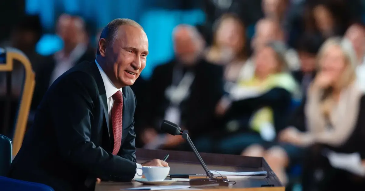 Putin się śmieje