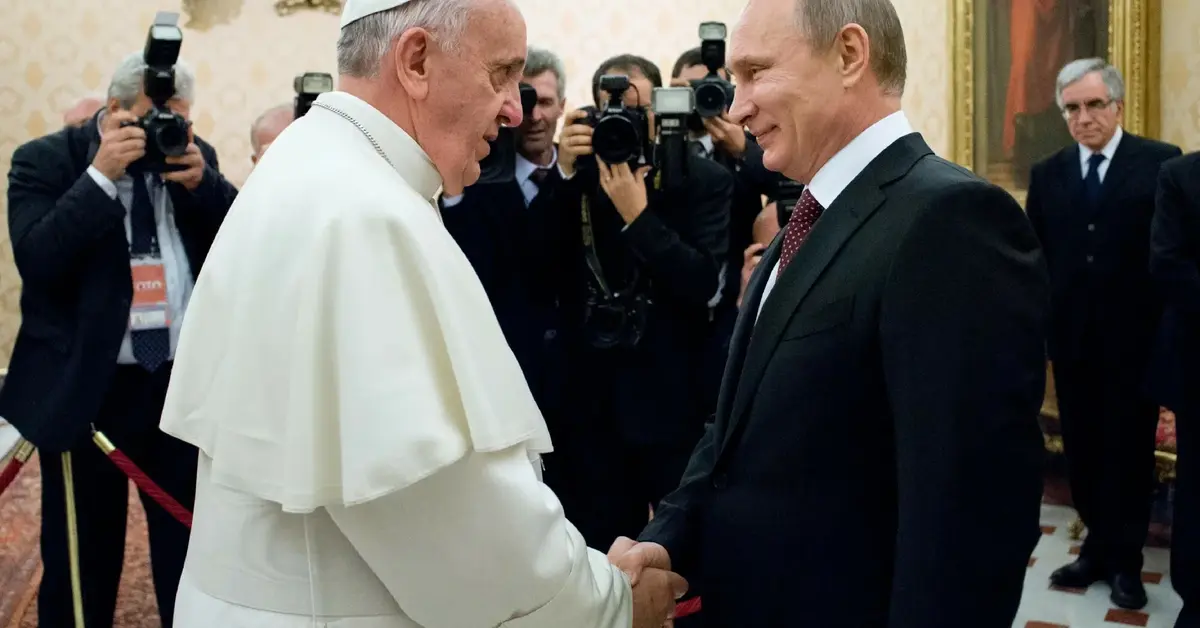 Władimir Putin, Papież Franciszek