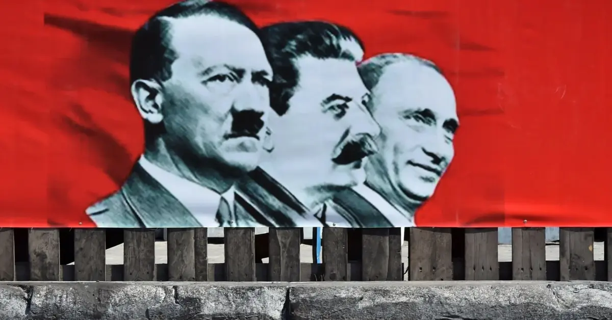 Putin, Hitler, Stalin