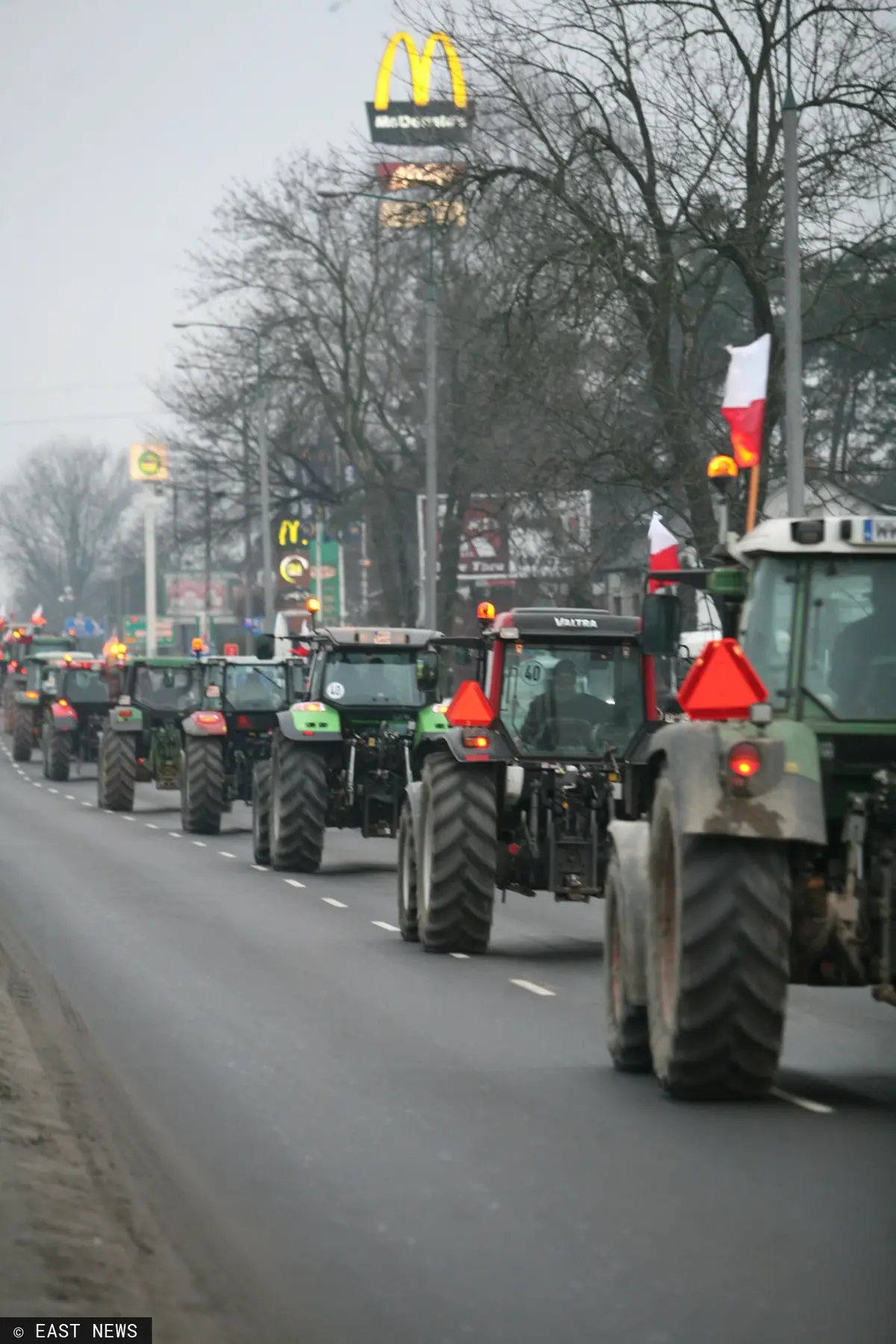 Protest rolników w Warszawie