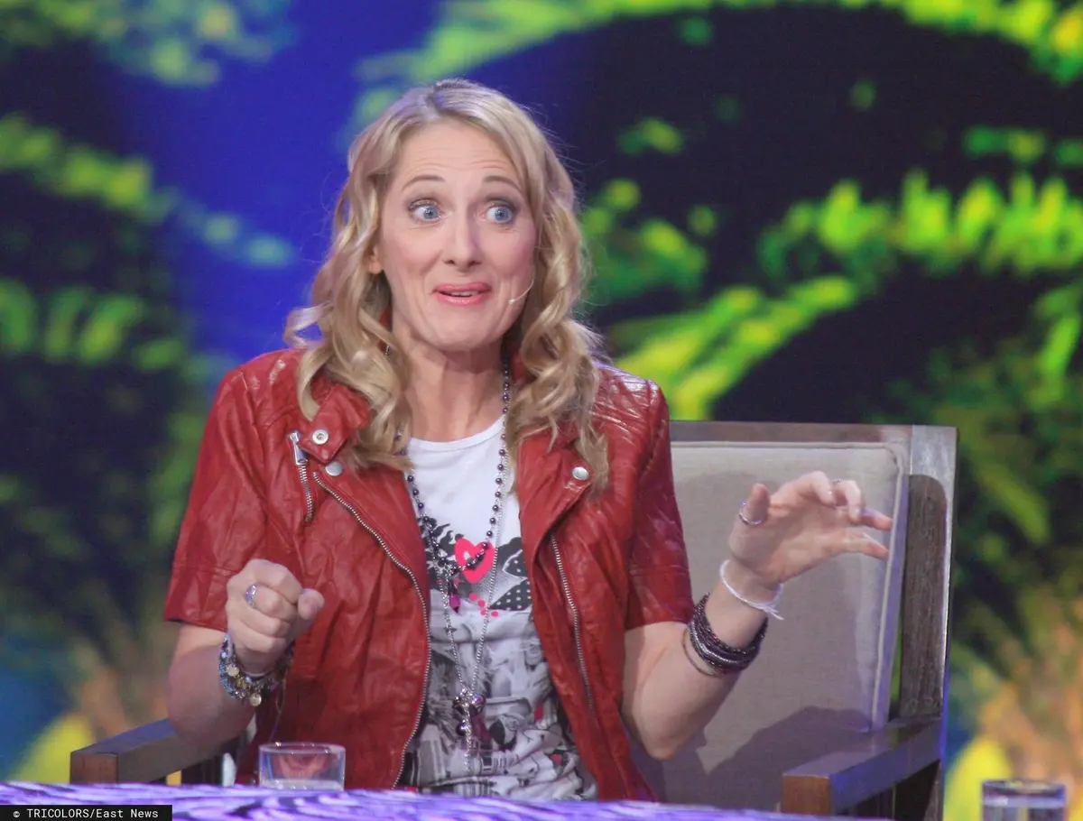 Beata Pawlikowska w programie telewizyjnym
