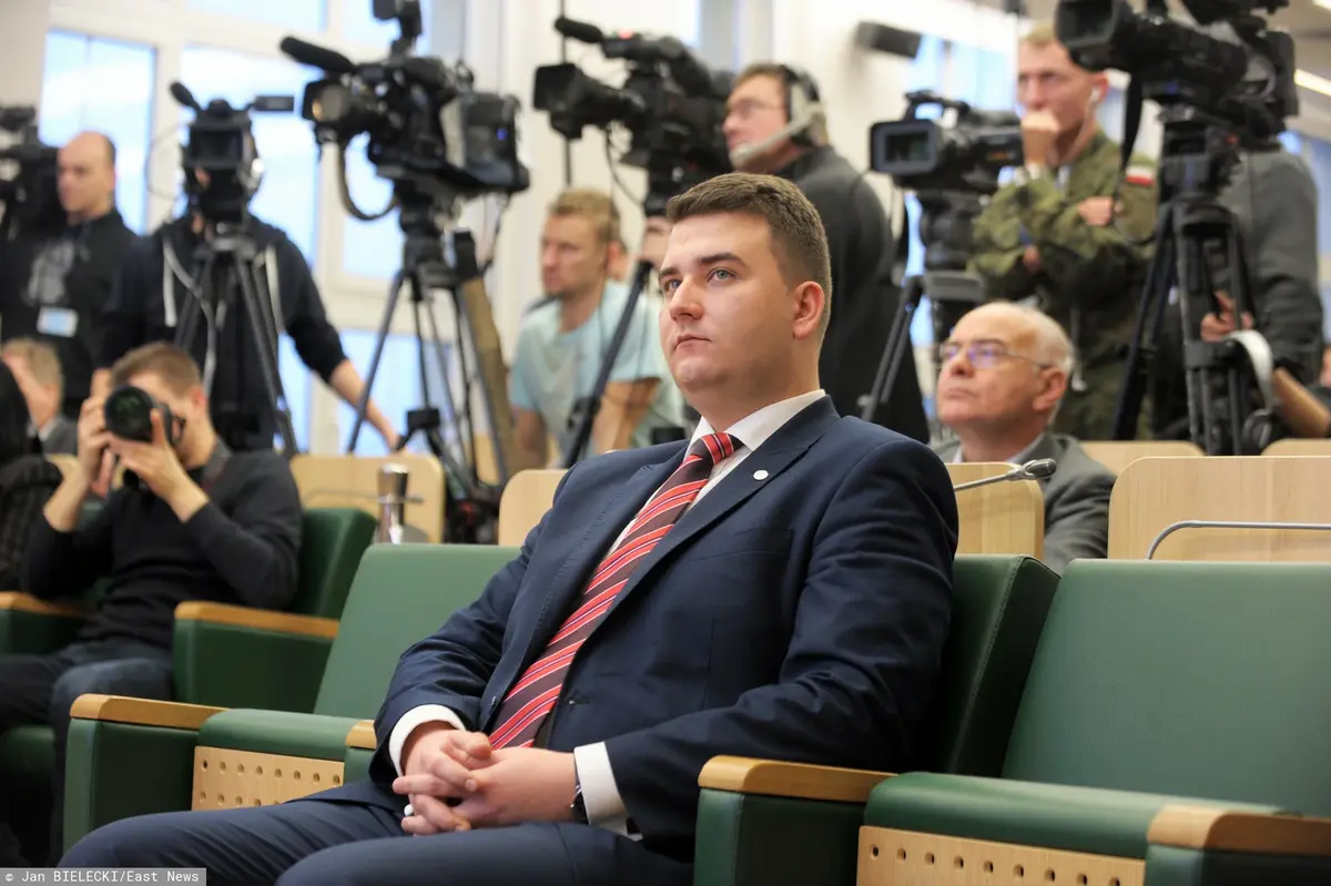 Bartłomiej MIsiewicz w ławach Sejmu