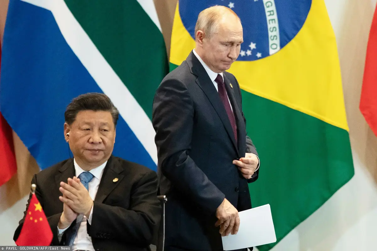 Xi Jinping i Władimir Putin