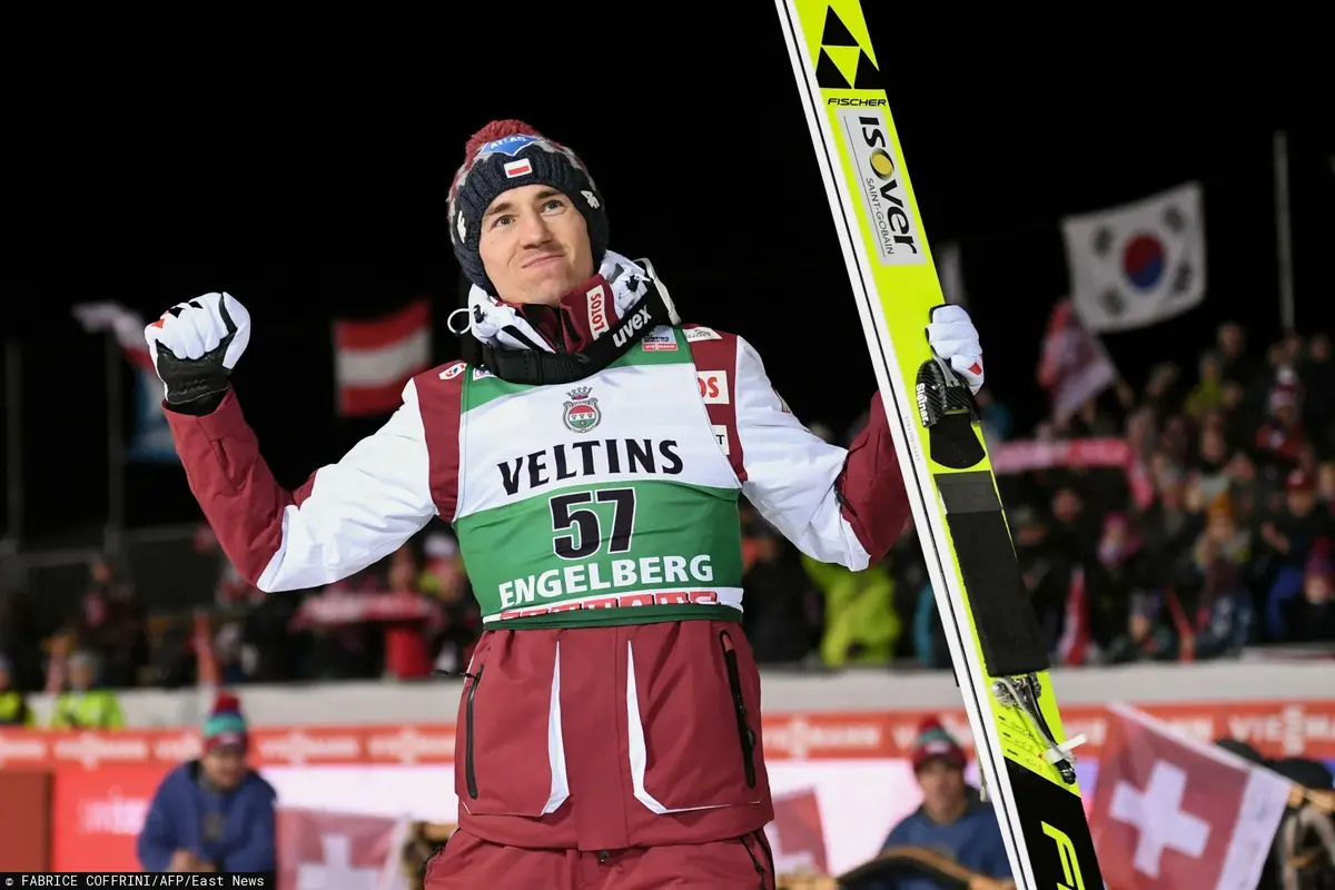 Kamil Stoch w Engelbergu w 2019 roku