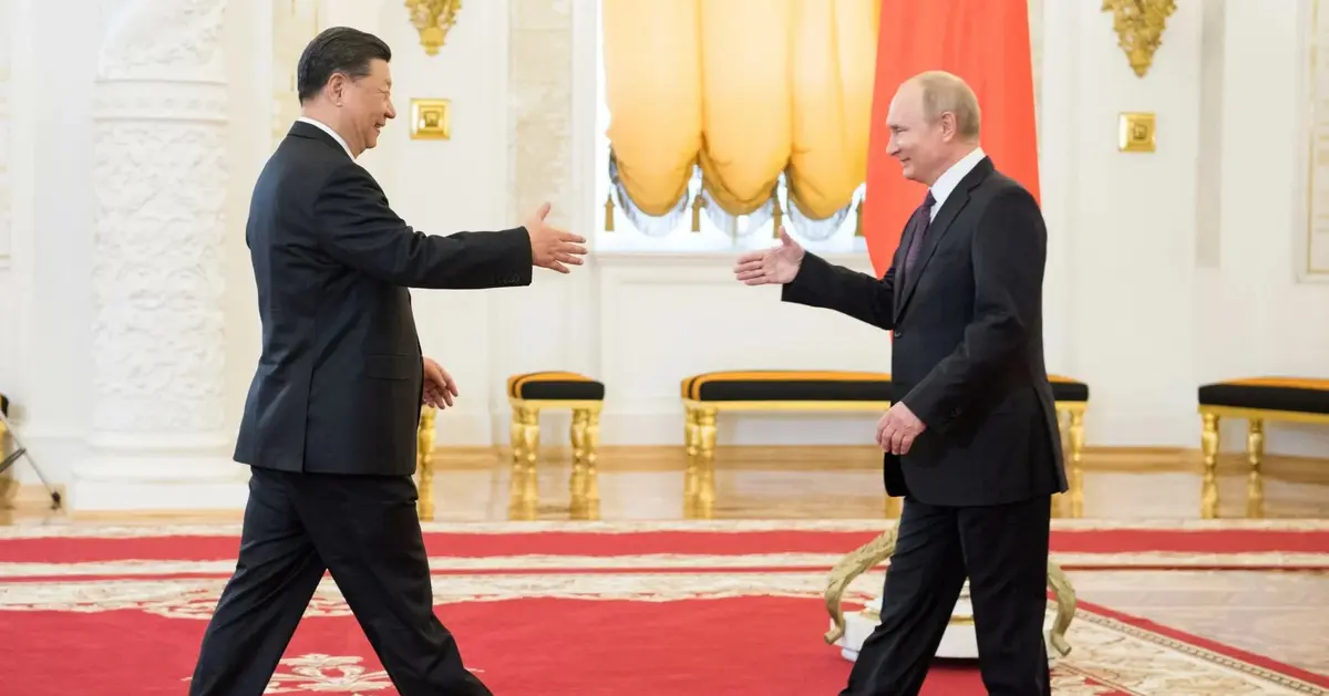 Władimir Putin i Xi Jinping