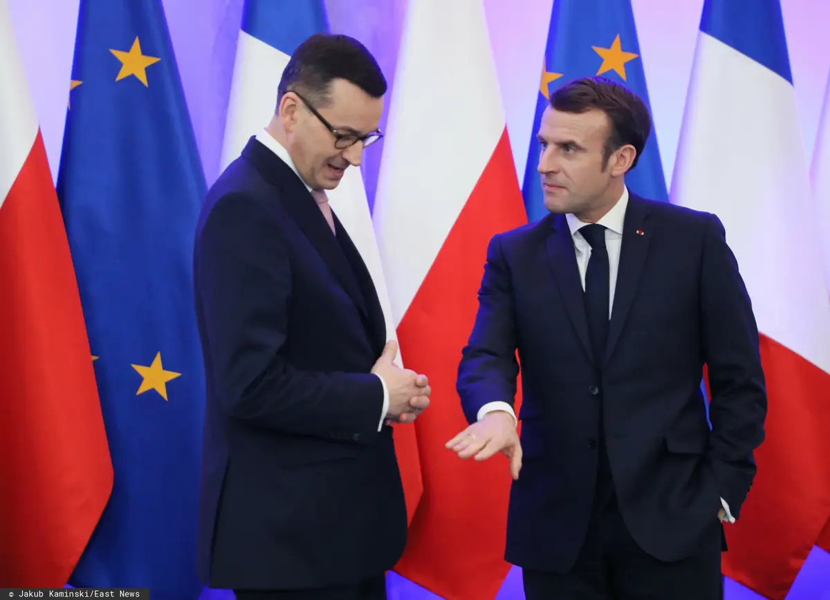 Prezydent Francji Emmanuel Macron z wizytą w Polsce