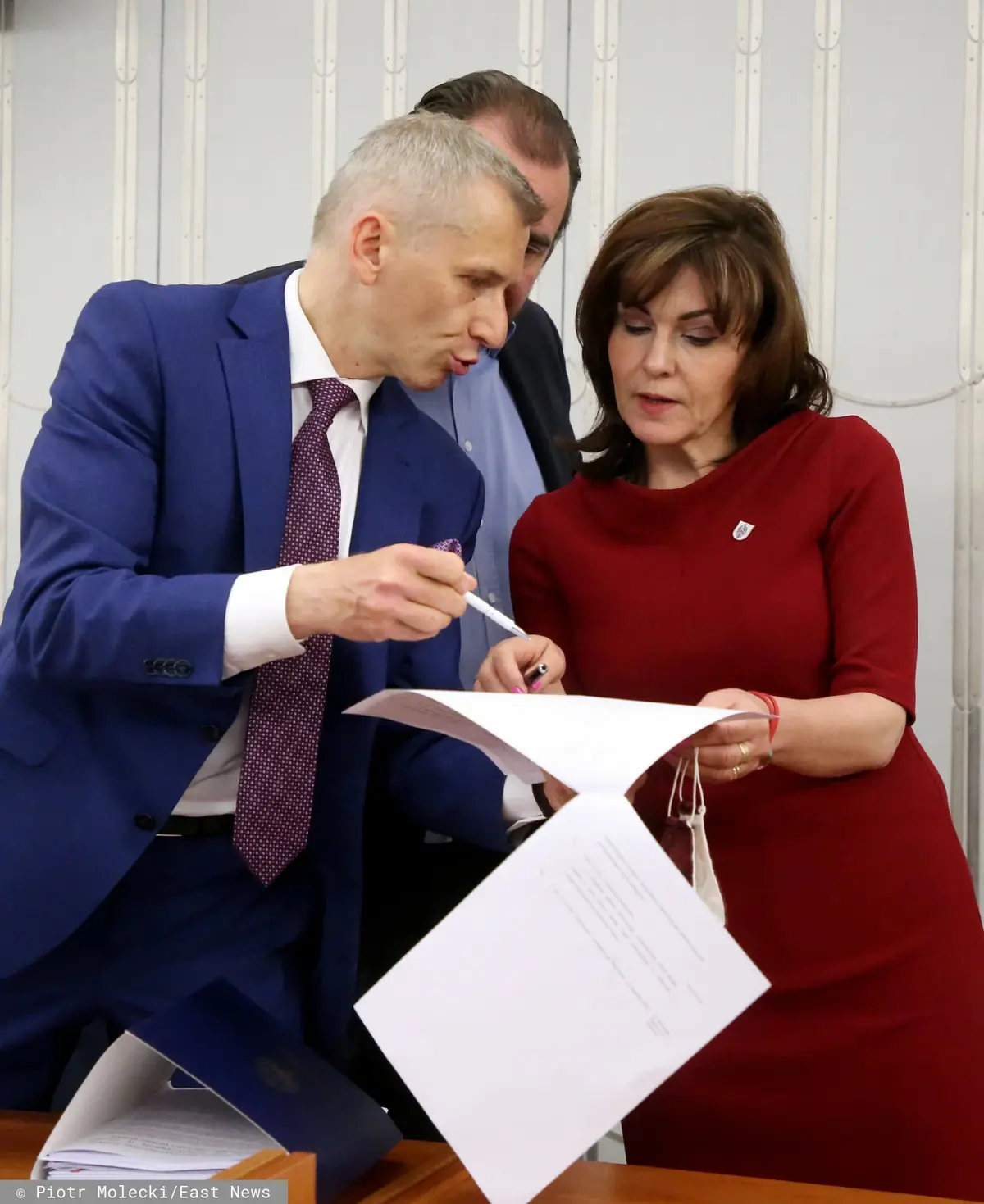 Gabriela Morawska-Stanecka - Posiedzenie senackiej Komisji Samorzadu Terytorialnego i Administracji Panstwowej