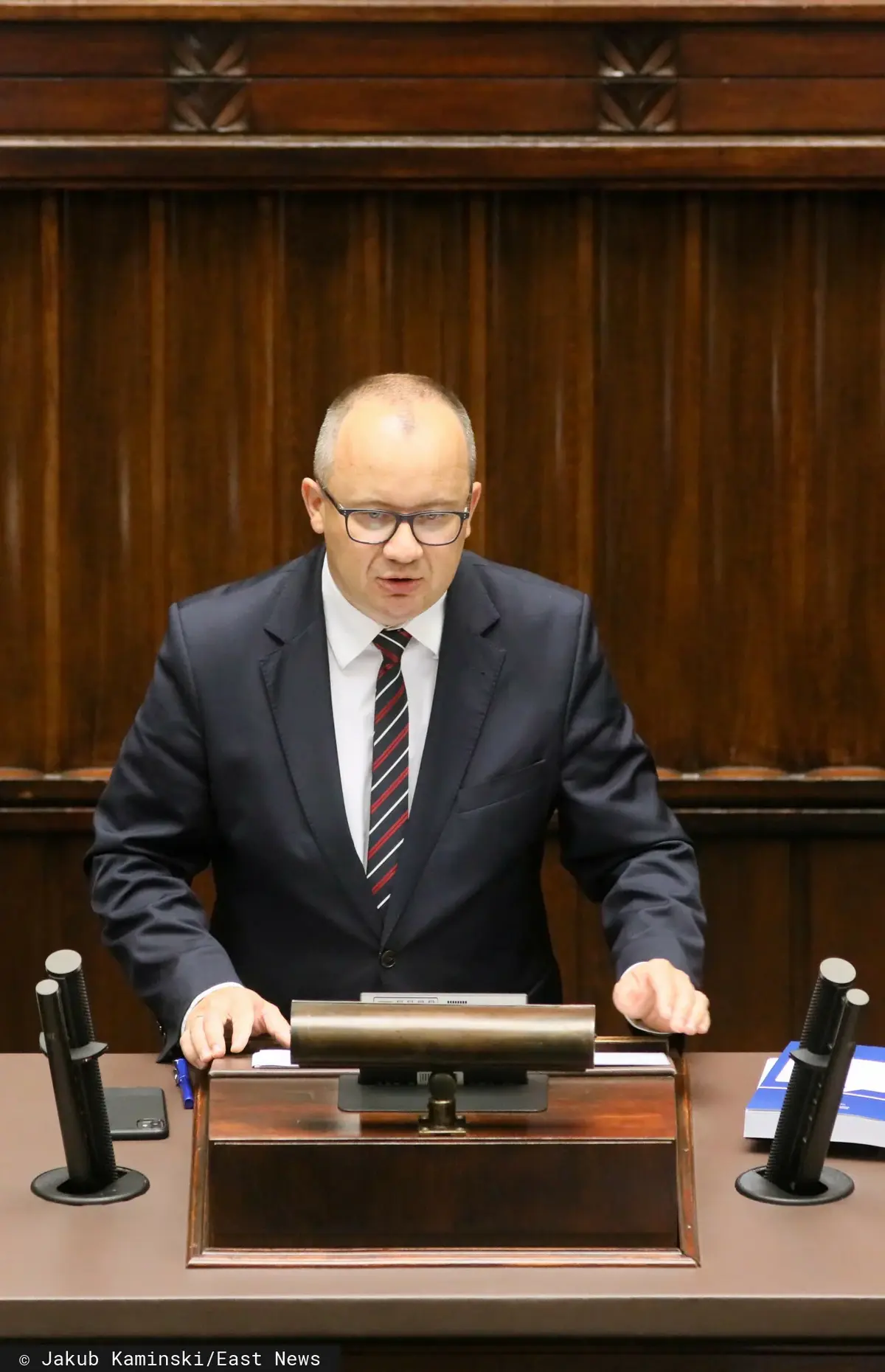 Adam Bodnar podczas posiedzenia Sejmu