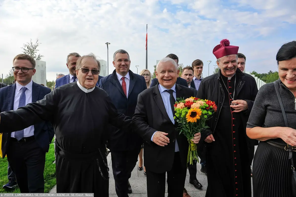 Ojciec Rydzyk z Jarosławem Kaczyńskim