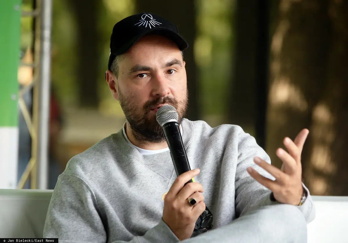 Jakub Żulczyk - Plener Literacki w Ogrodzie Saskim