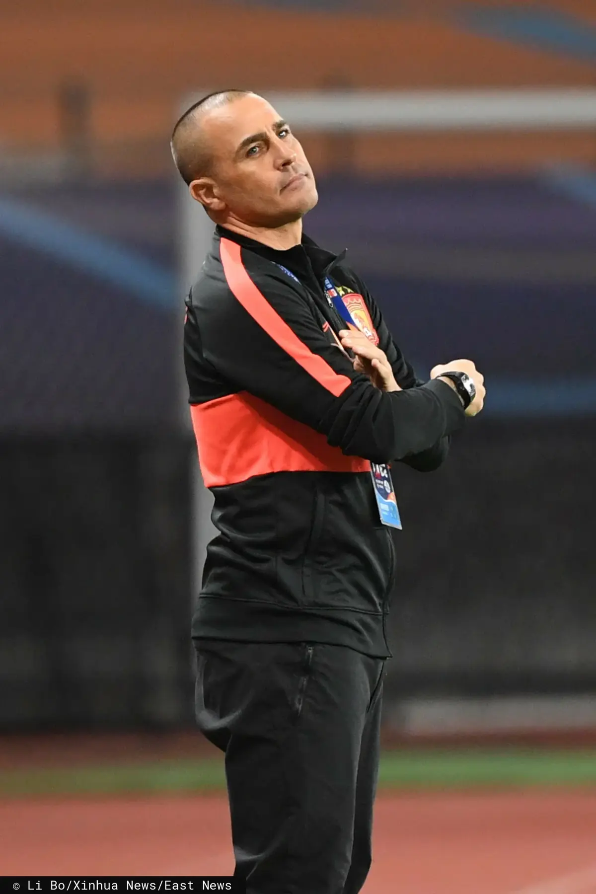 Fabio Cannavaro w stroju trenera