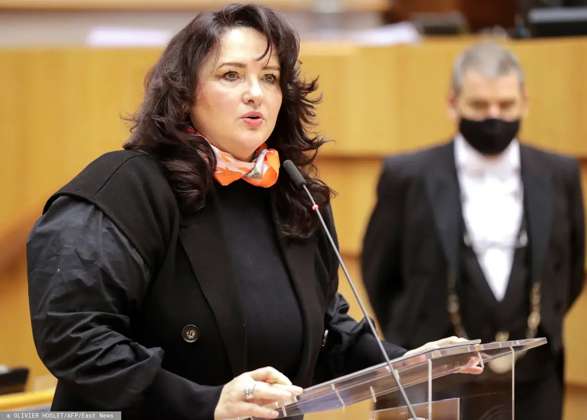 Helena Dalli przemawiająca na temat aborcji w Polsce