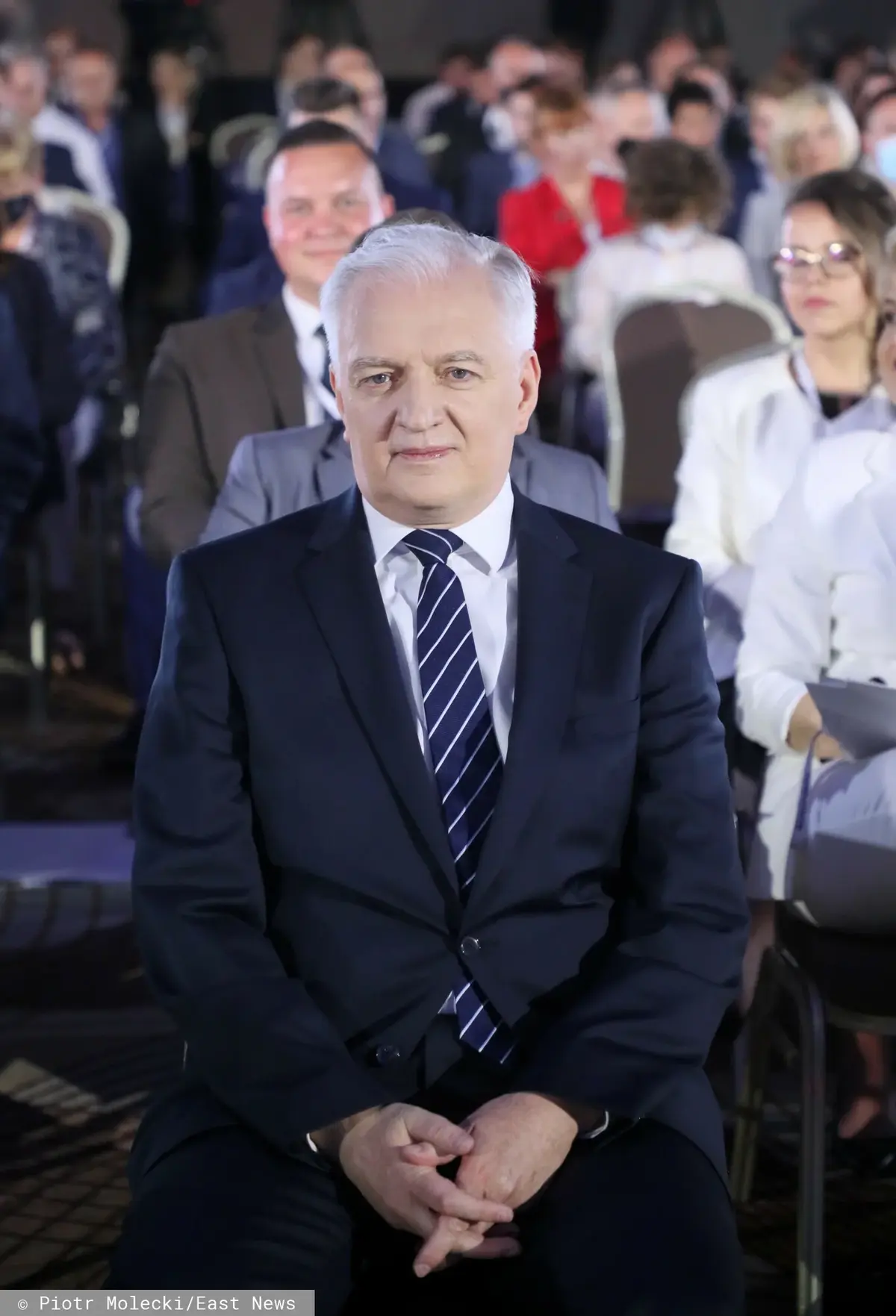 Jarosław Gowin podczas kongresu wyborczego Porozumienia Jarosława Gowina