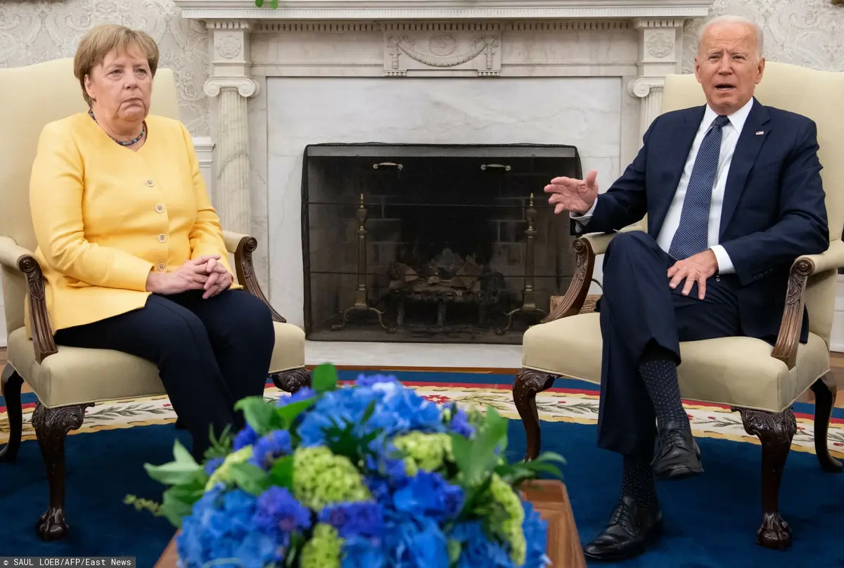 Angela Merkel i Joe Biden