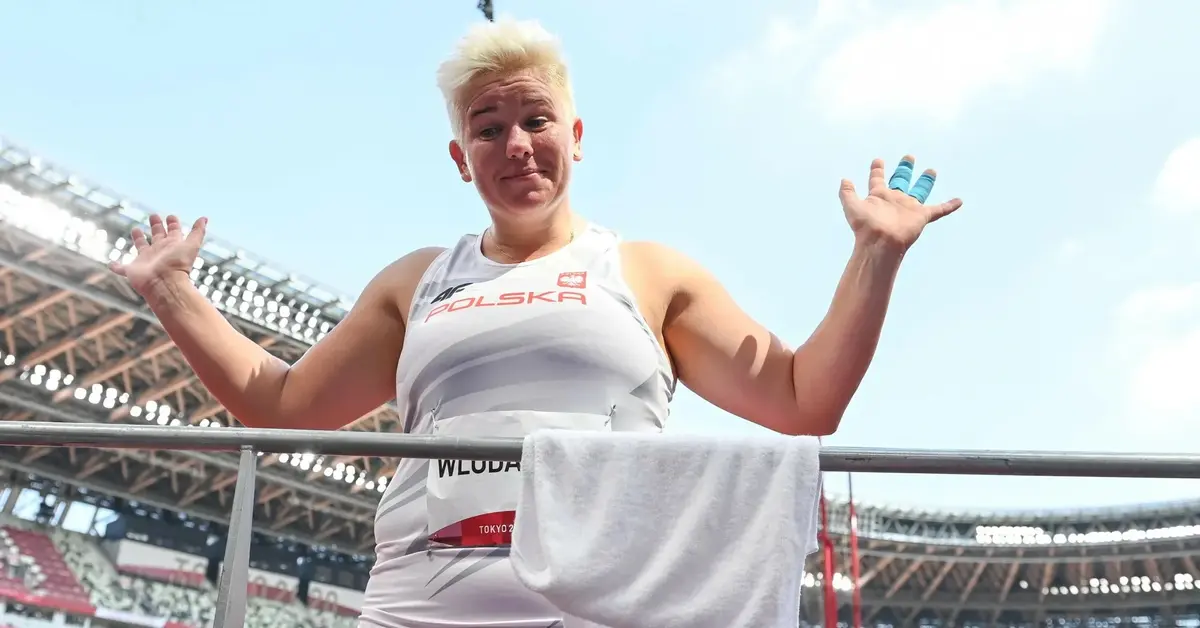 Anita Włodarczyk w Tokio w 2021 roku 