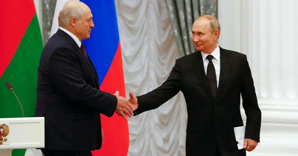 Spotkanie Putina z Łukaszenką w Moskwie