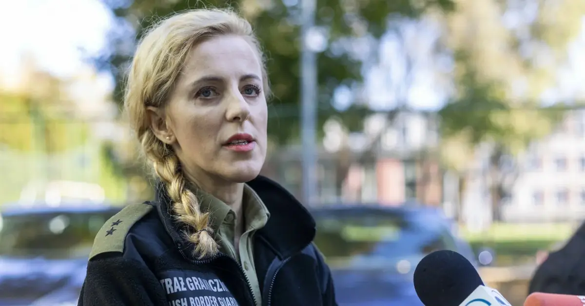 Anna Michalska ze straży granicznej