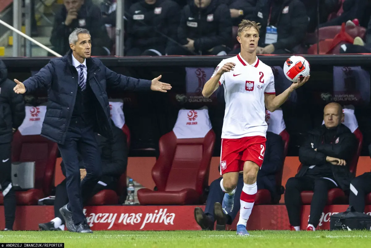 Paulo Sousa w trakcie meczu.