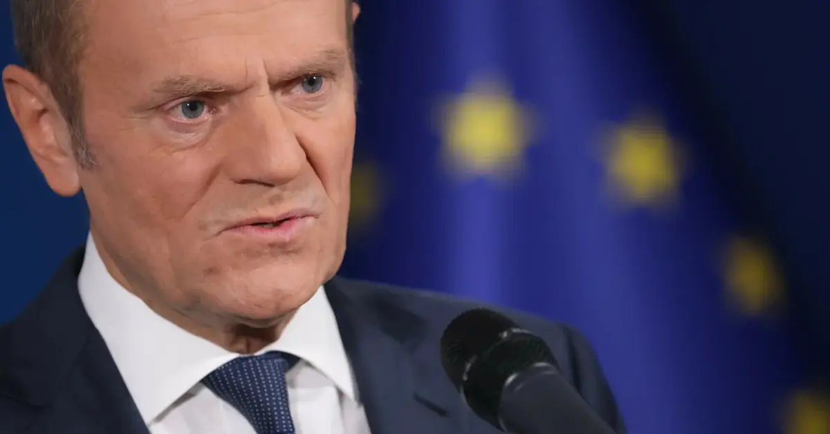 Donald Tusk przemawia