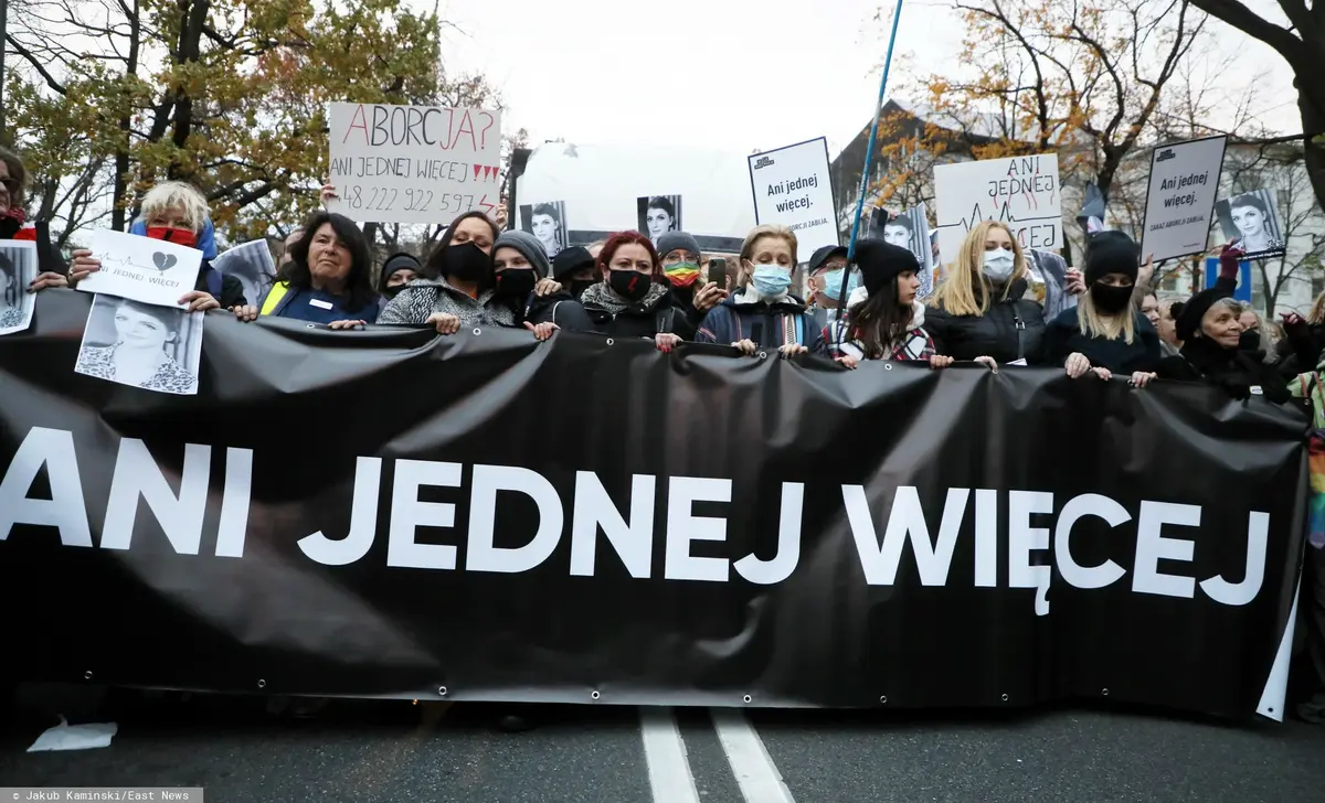 Demonstracja w sprawie śmierci Izy z Pszczyny