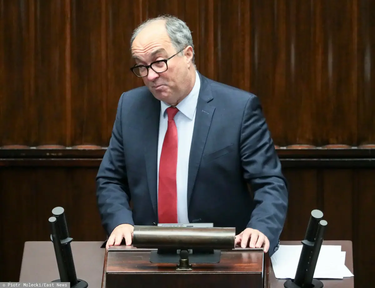 Włodzimierz Czarzasty na sejmowej mównicy