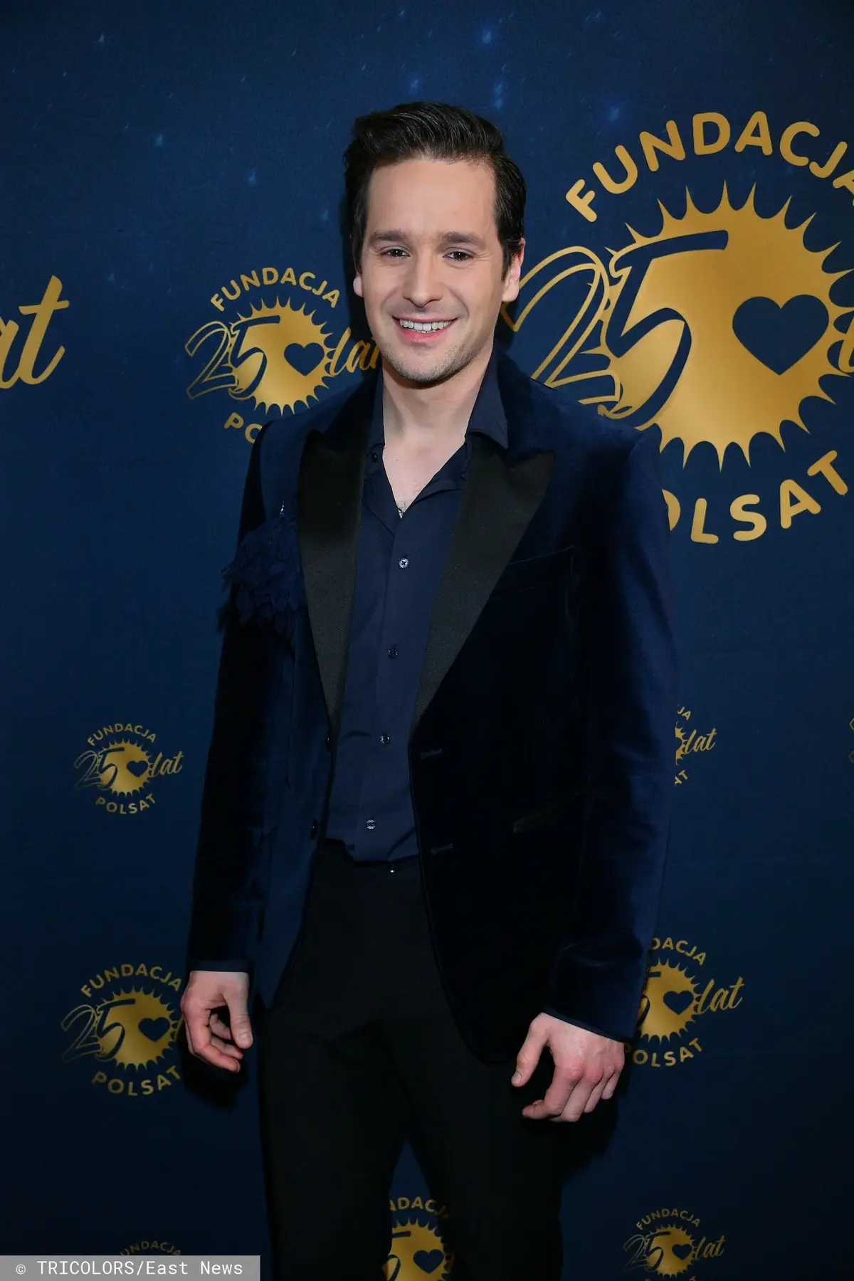 Krzysztof Zalewski podczas jubileuszowego koncertu z okazji 25-lecia Fundacji Polsat