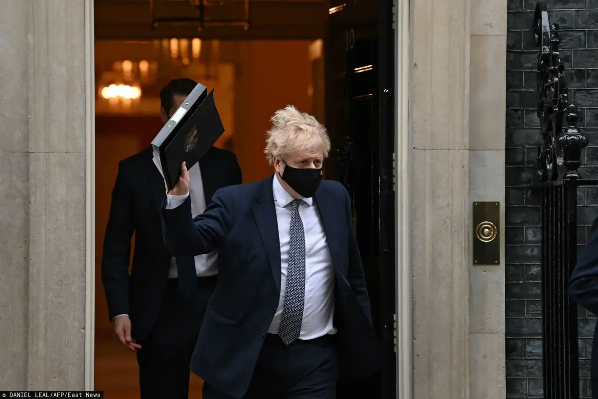 Boris Johnson na Downing Street