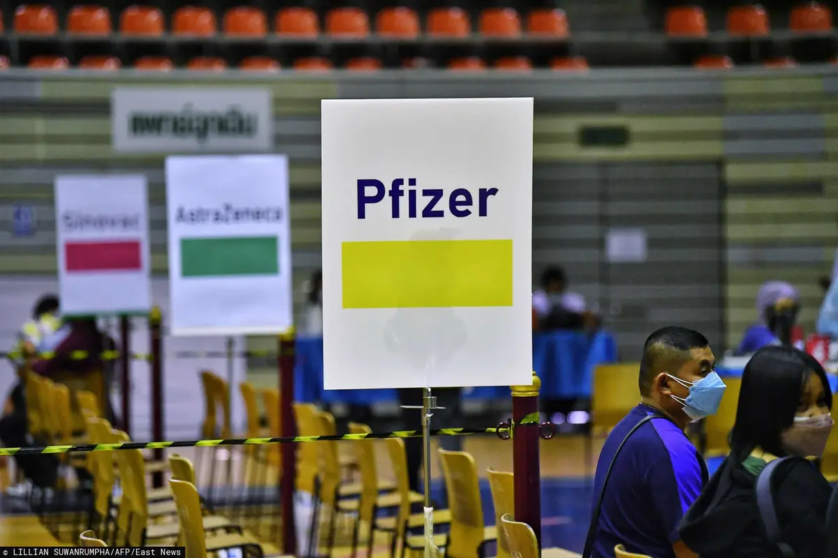 Punkt szczepień Pfizer