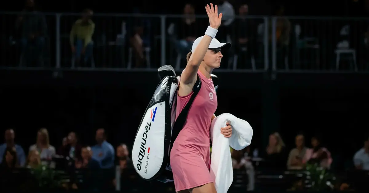 Główne zdjęcie - Iga Świątek wycofuje się z WTA w Sydney