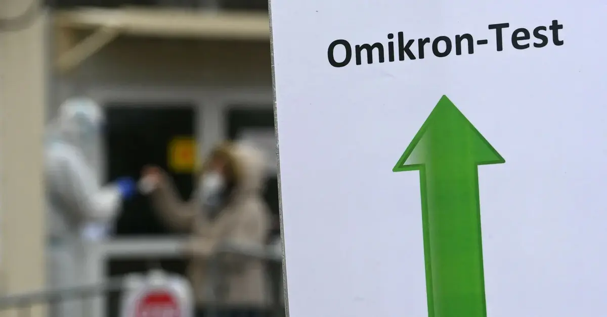 Miejsce wykonywania testów na wariant koronawirusa Omikron