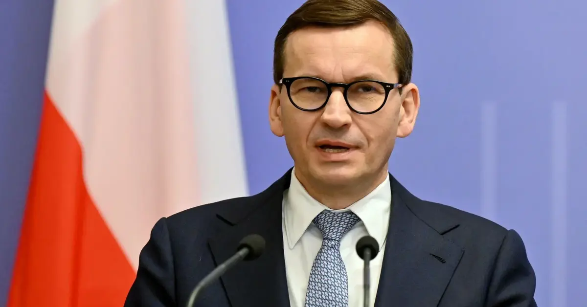 Mateusz Morawiecki na konferencji w Kijowie