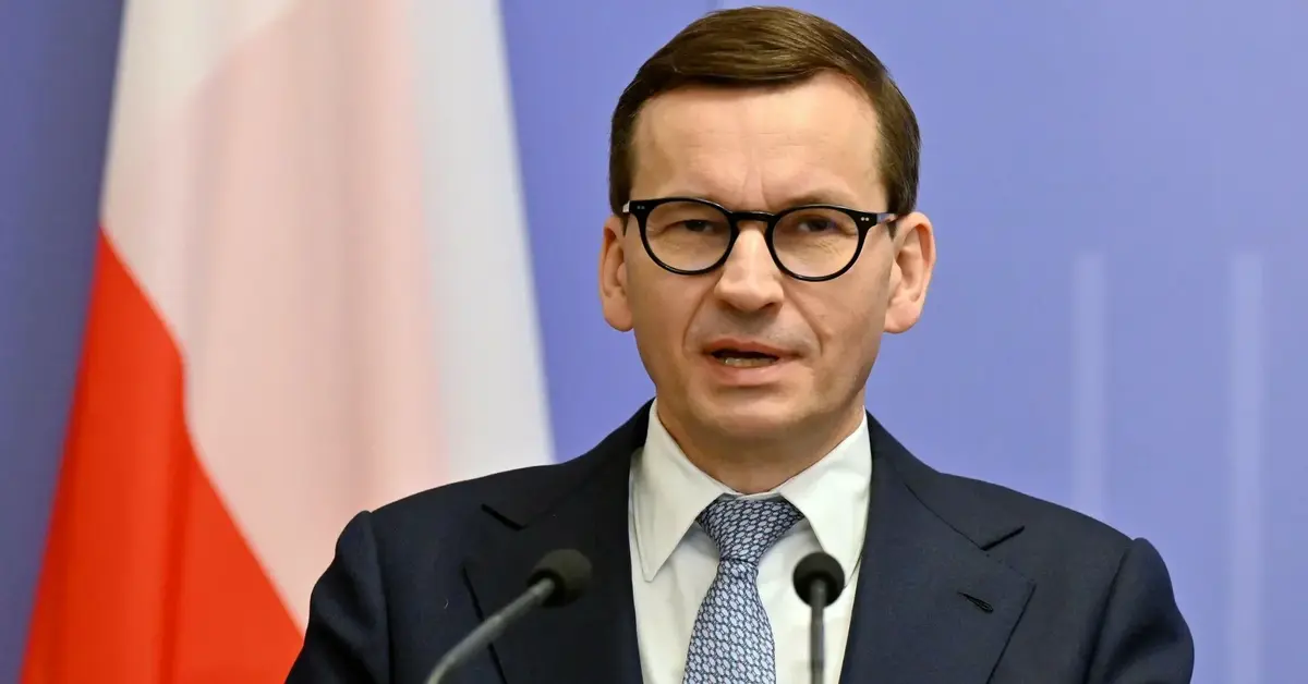 Mateusz Morawiecki na konferencji w Kijowie