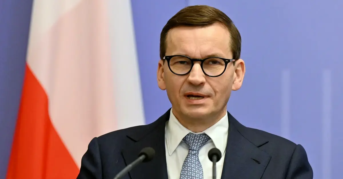 Mateusz Morawiecki na konferencji w Kijowie