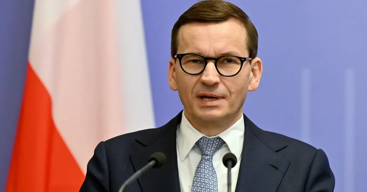 Mateusz Morawiecki na konferencji w Kijowie