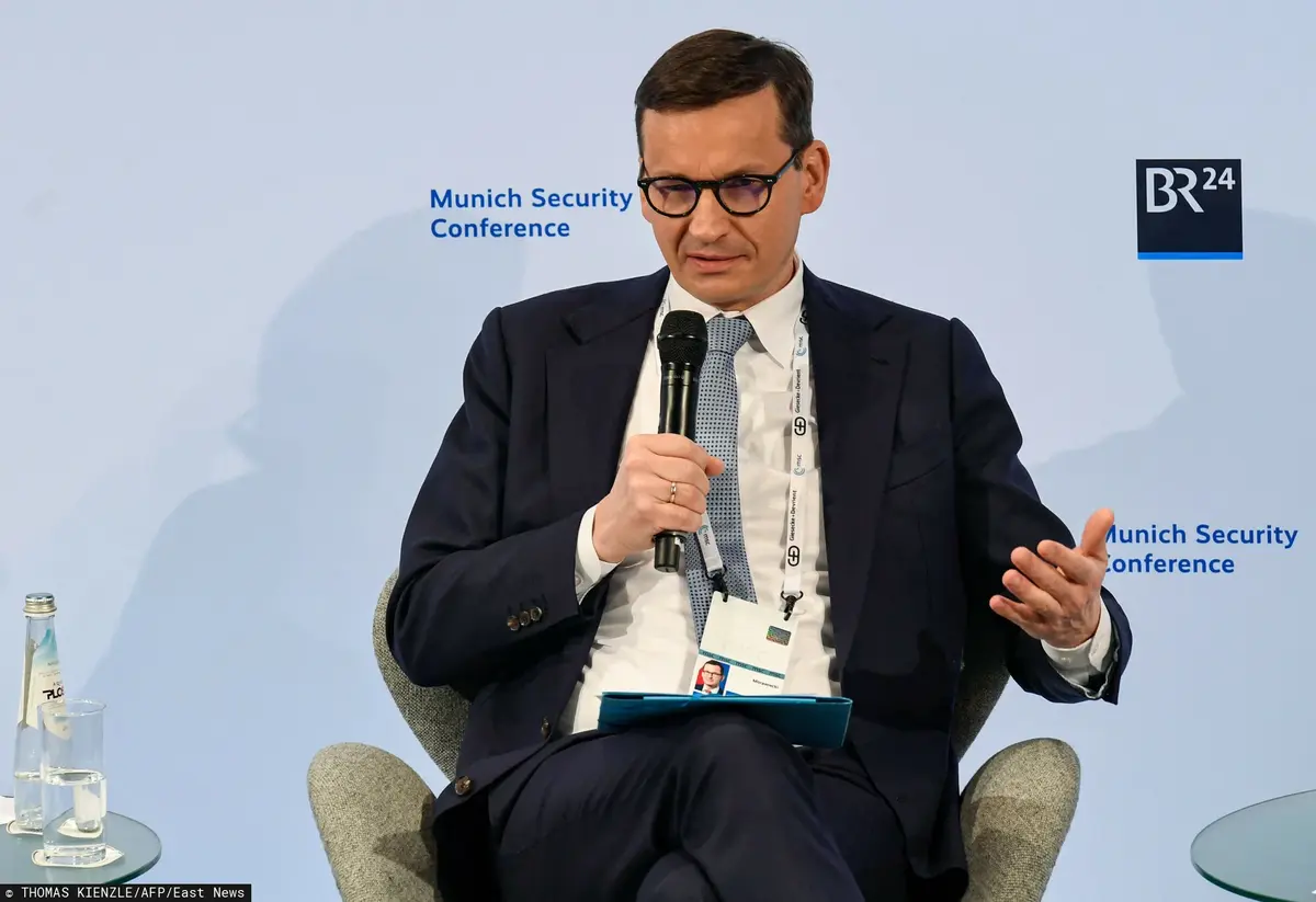 Mateusz Morawiecki na konferencji w Monachium 