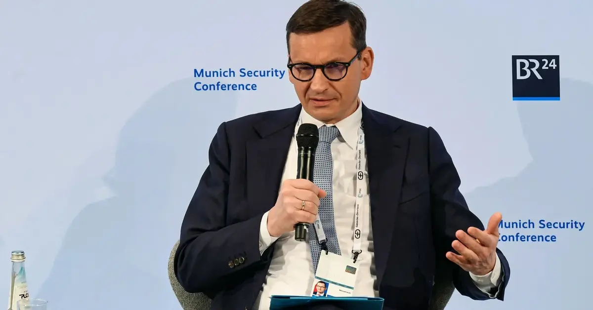Mateusz Morawiecki na konferencji w Monachium 