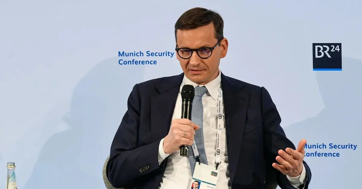 Mateusz Morawiecki na konferencji w Monachium 