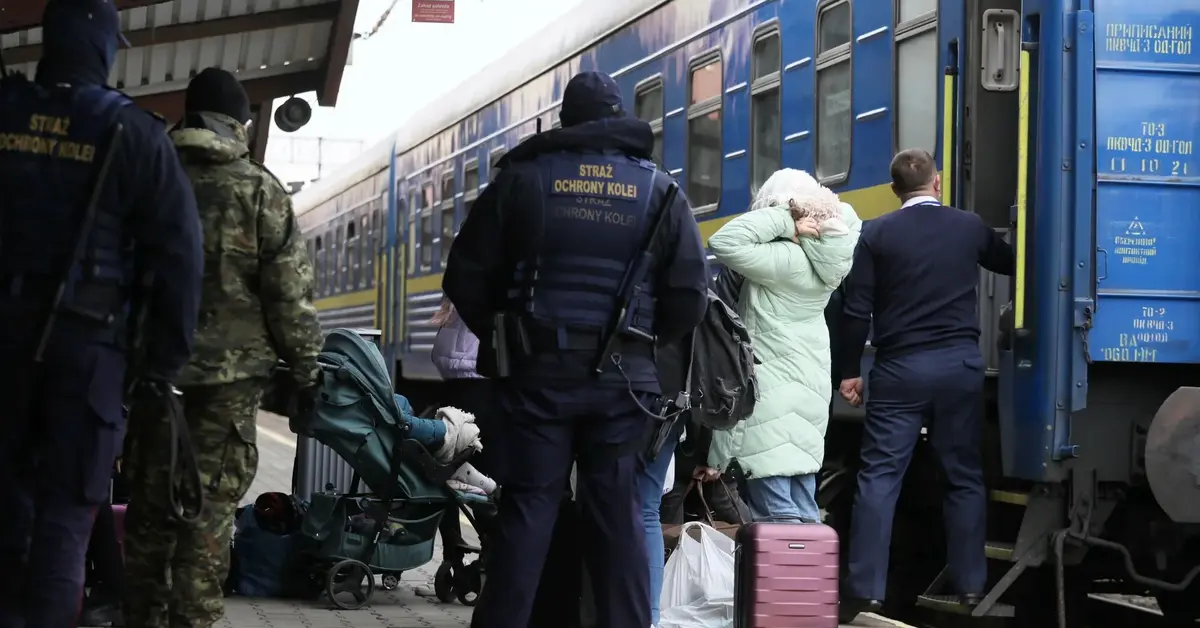 Obywatele Ukrainy przyjeżdżają do Polski